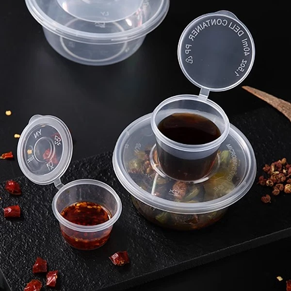 Sealed Disposable Salad Dressing Cup