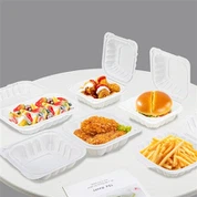 Hộp đựng thức ăn mang đi dùng một lần MFPP có nắp